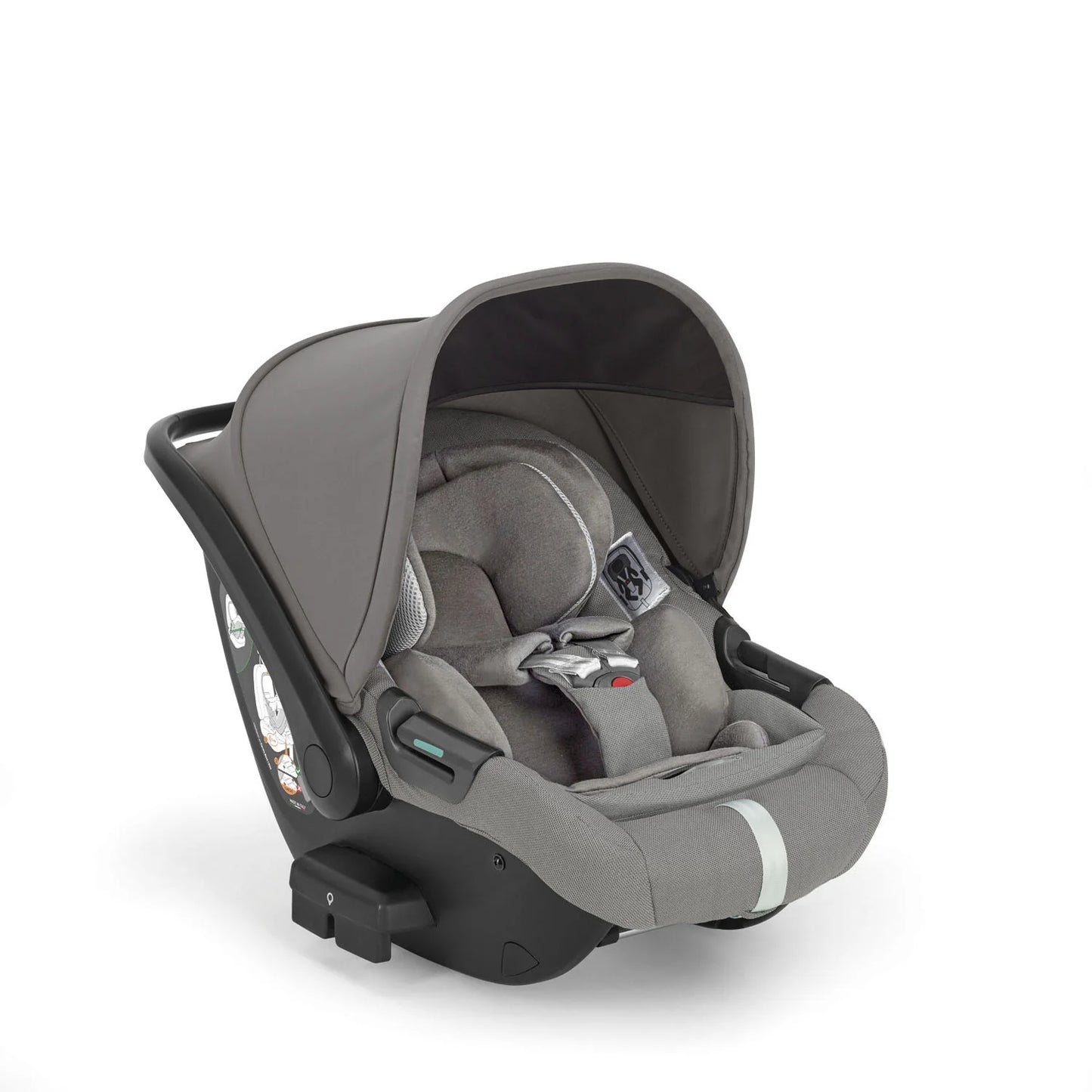 Inglesina - (KA62S) Aptica Drawin Recline - Travel System - Platinum Grey