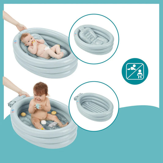 BabyMoov - Adaptable Inflatable Bath - Aqua Dots