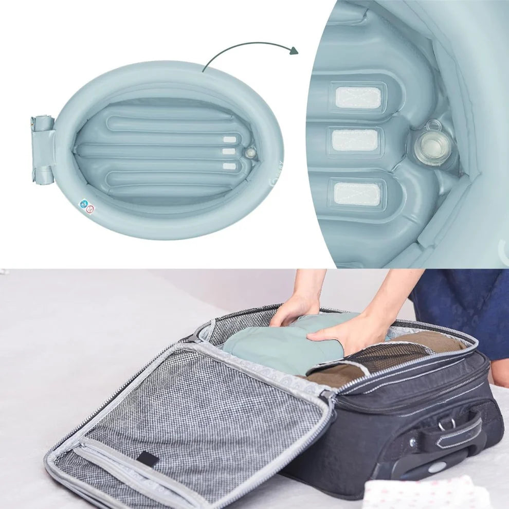 BabyMoov - Adaptable Inflatable Bath - Aqua Dots
