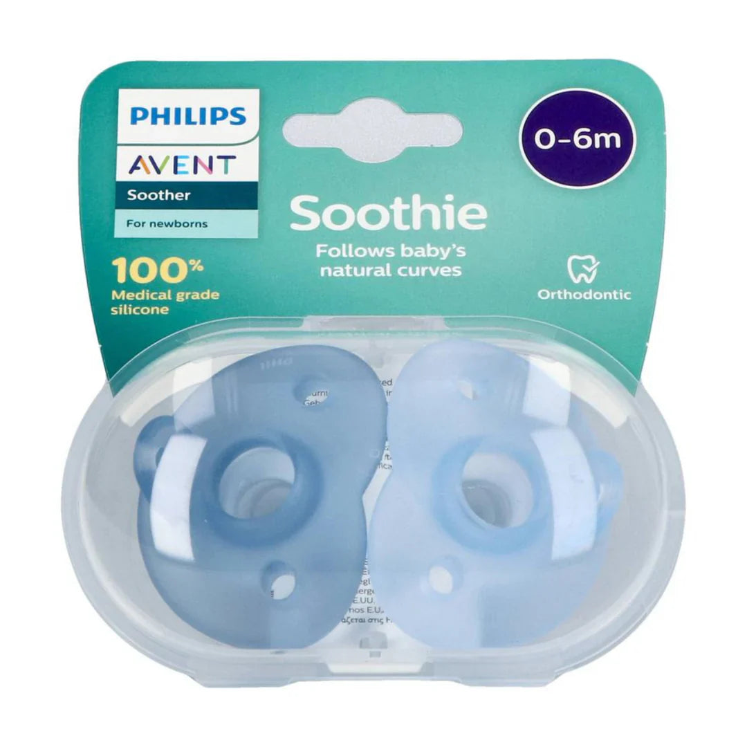 AVENT 2 CURVED SOOTHIE MIX 0-6M+