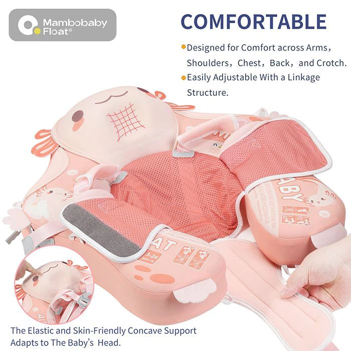 Mambobaby - Chest Float - Pink/Green