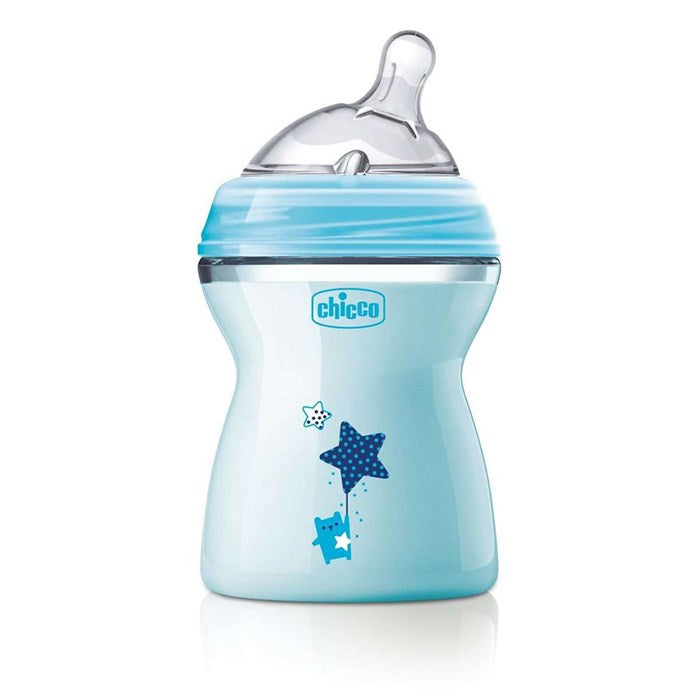 Chicco B- 250mL FEEDING BOTTLE NF PP 2m+ BOY  [80825]