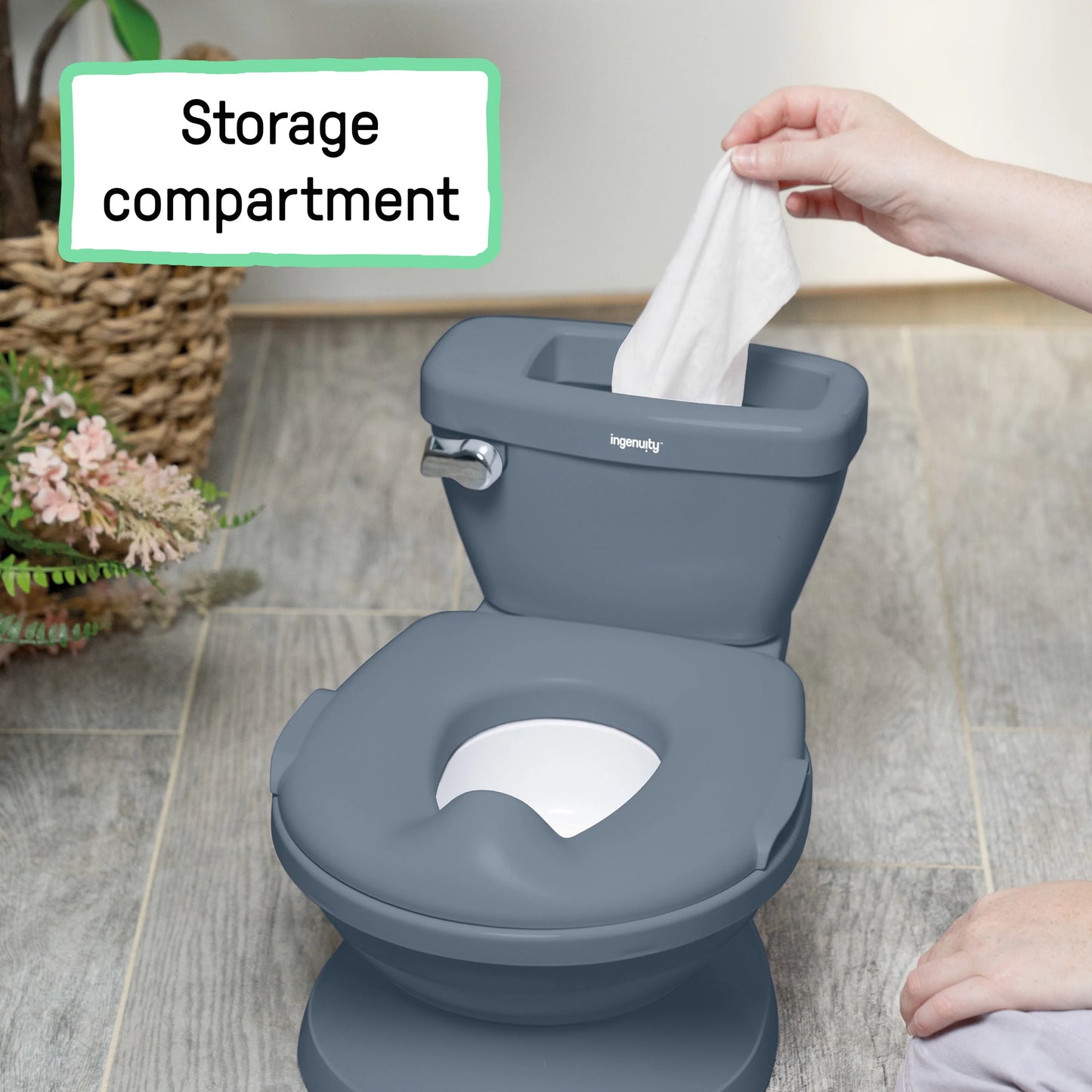 Kids2 - Ingenuity My Size Potty Pro - Blue