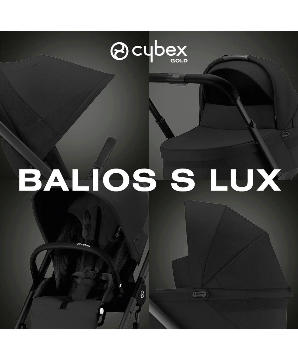 Cybex - Balios S lux Blk B - Moon Black