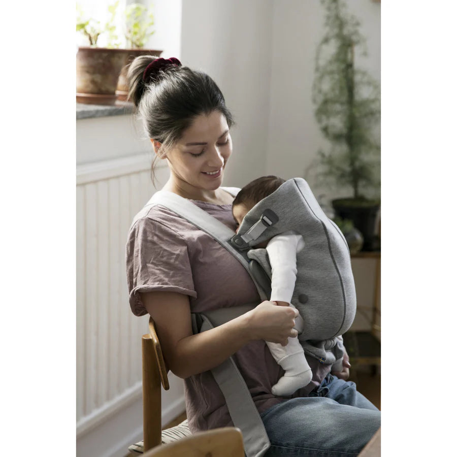 Babybjorn - Baby Carrier Mini Jersey 3D - Light Grey
