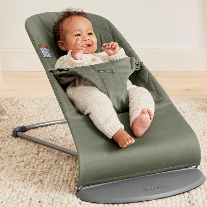 Babybjorn - Bliss Woven Bouncer - Dark Green