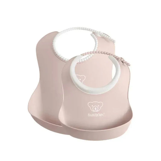 Babybjorn - Feeding Bib Set - 2pack - Powder Pink
