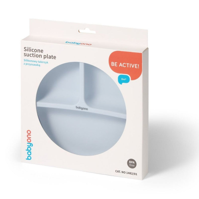BabyOno - Silicone Suction Plate - 1482/01
