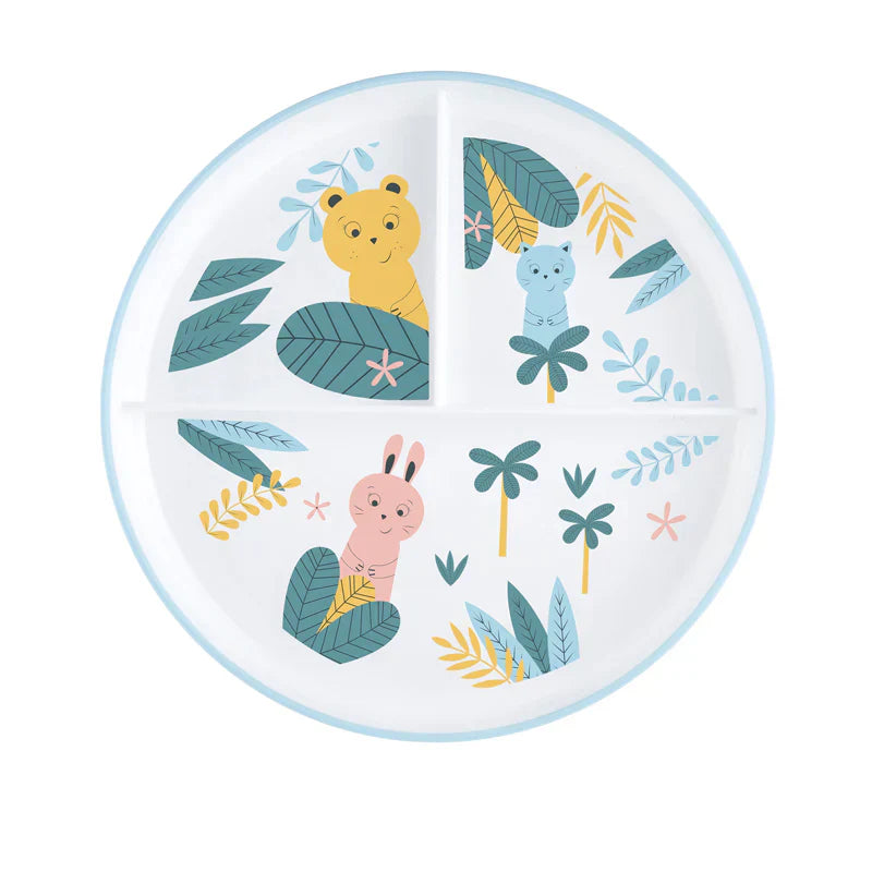 BBC LEARNING PLATE COMPARTMENTS LITTLE BUDDIES