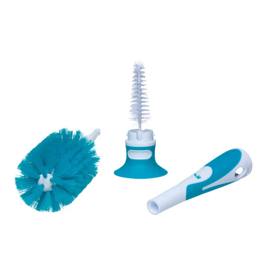 BBC 2IN1 BOTTLE BRUSH WITH SUCTION CUP 0M+