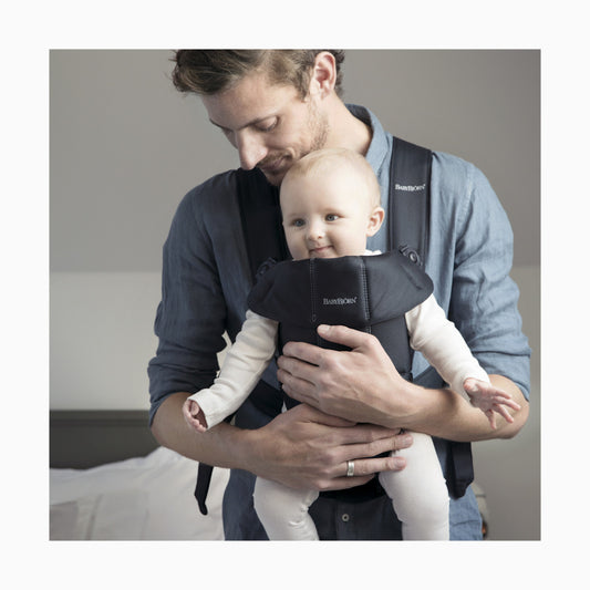 Babybjorn - Baby Carrier Mini Woven - Black