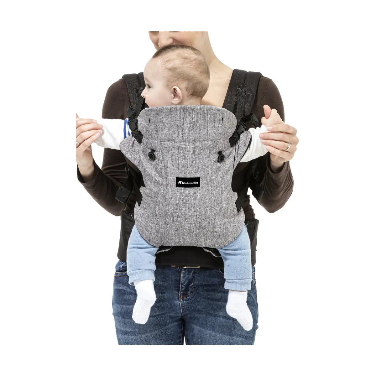 Bebe Confort GO 4 Baby Carrier - Black chic