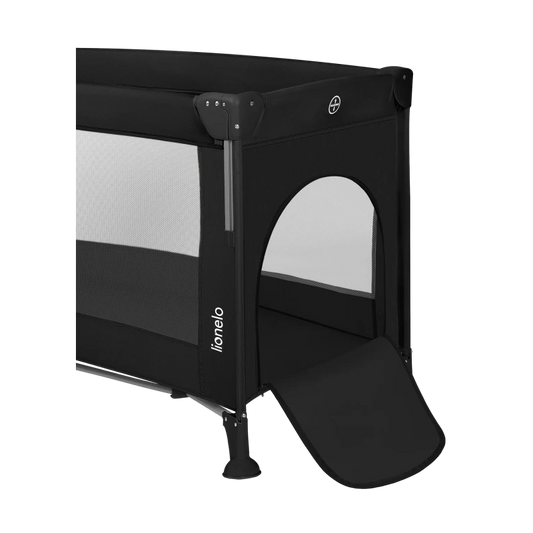 Lionelo - Ellen - Baby Bed - Black Carbon