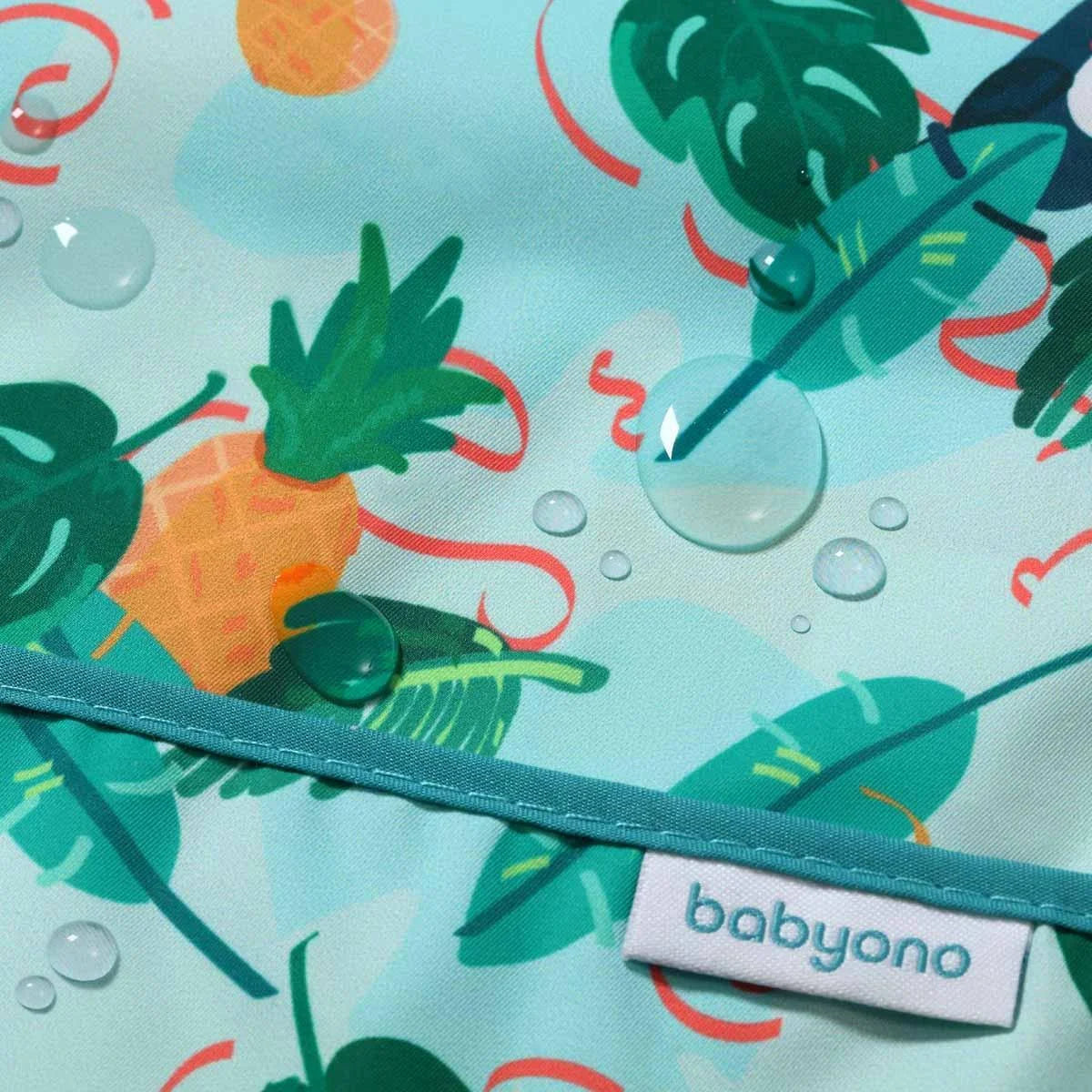 BabyOno - Long Sleeve Bib - Toukans