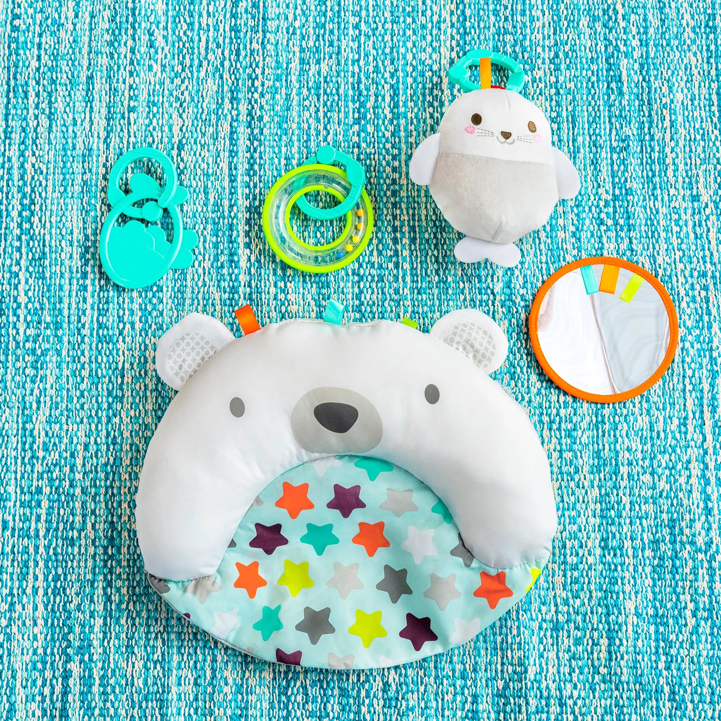Kids2 - Prop And Play - Tummy Time - Polar Bear