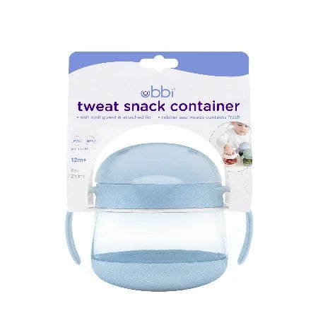 Ubbi Snack Container Cloudy Blue