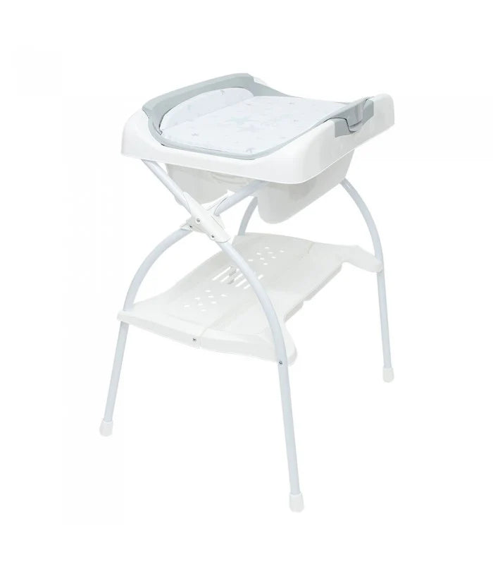 Olmitos - Bath Hub With Changing Table Starfish - Non Slip - Foldable