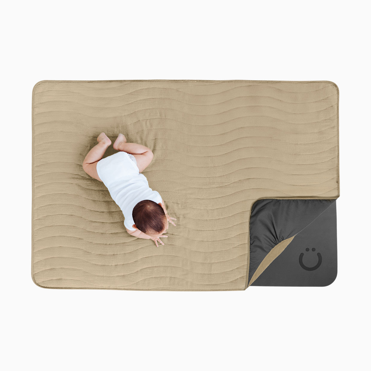 Ubbi - Floor Mat & Cover - Taupe