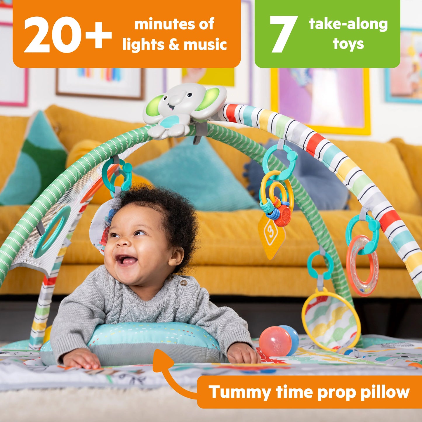 Kids2 - Bs 5in1 Gym Ball - Pit Tropical