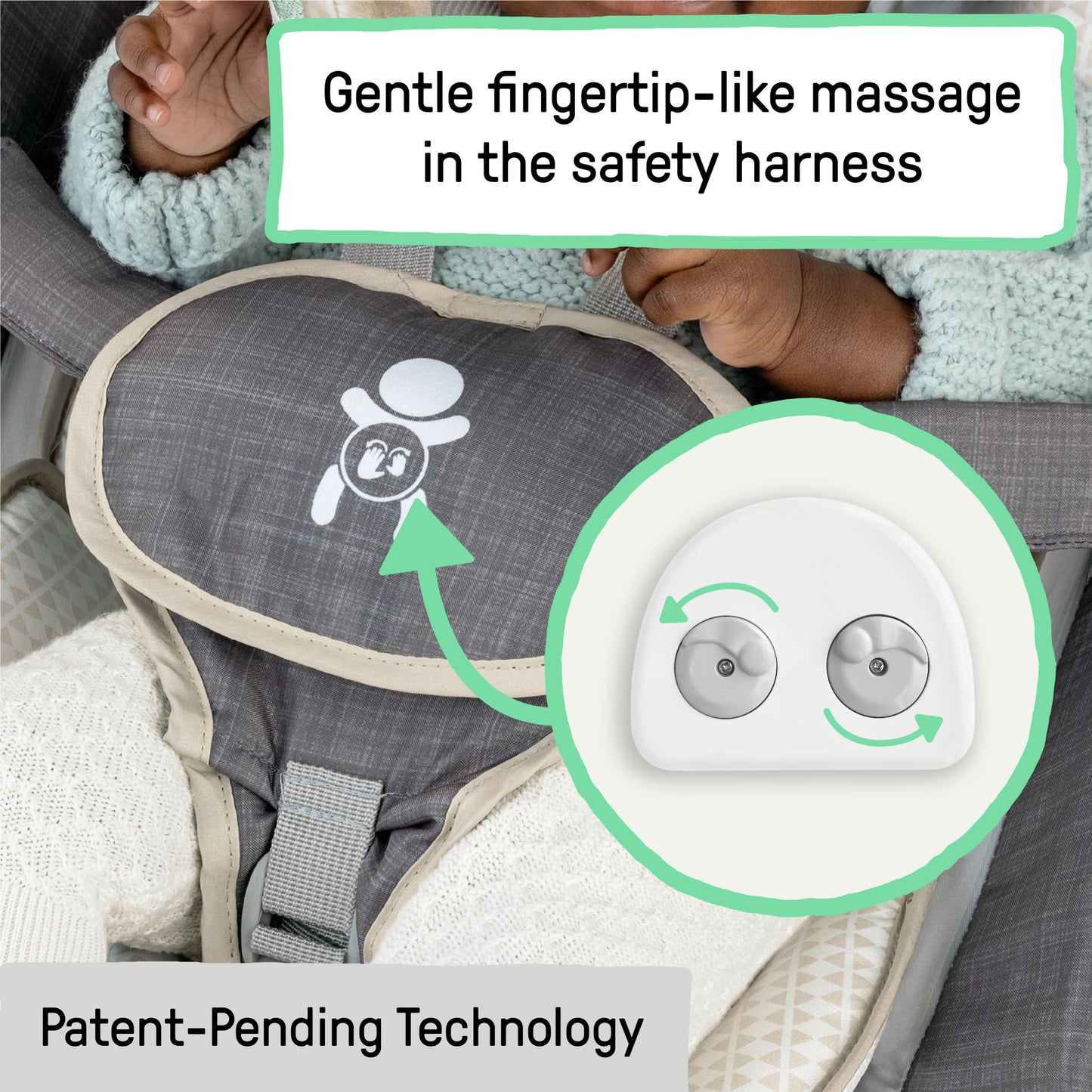 Kids2 - Ingenuity Happy Belly Rocker - Parker