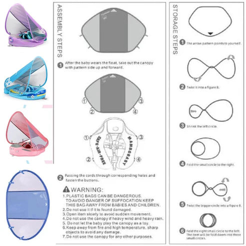 Mambobaby - Chest Float - Lady Bug