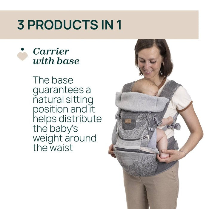 Chicco - Airy Hip Fit -Carrier - Grey