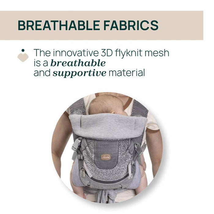 Chicco - Airy Hip Fit -Carrier - Grey
