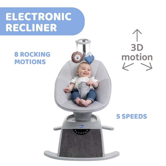 COMFY WAVE BABY BOUNCER -SILVERSPRING-