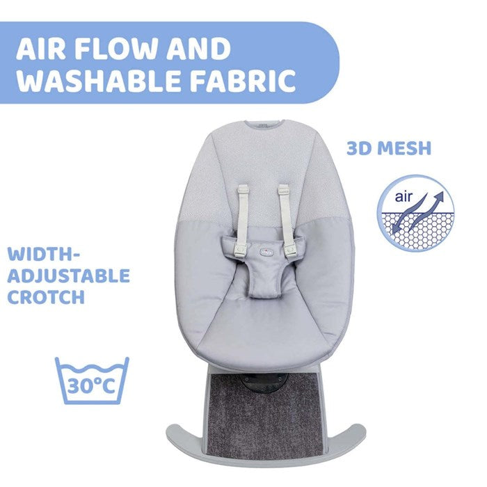 COMFY WAVE BABY BOUNCER -SILVERSPRING-