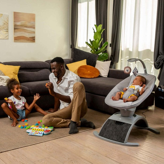 COMFY WAVE BABY BOUNCER -SILVERSPRING-