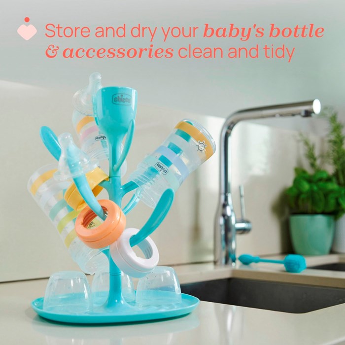 Chicco - Feeding Bottle Drainer - Blue