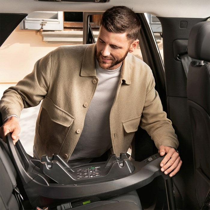 BELLAGIO STROLLER - FLEXI CARRYCOT -BLACK SATIN- /  FIRST SEAT RECLINE BLACK SATIN- / FULL 360 I-SIZE BASE