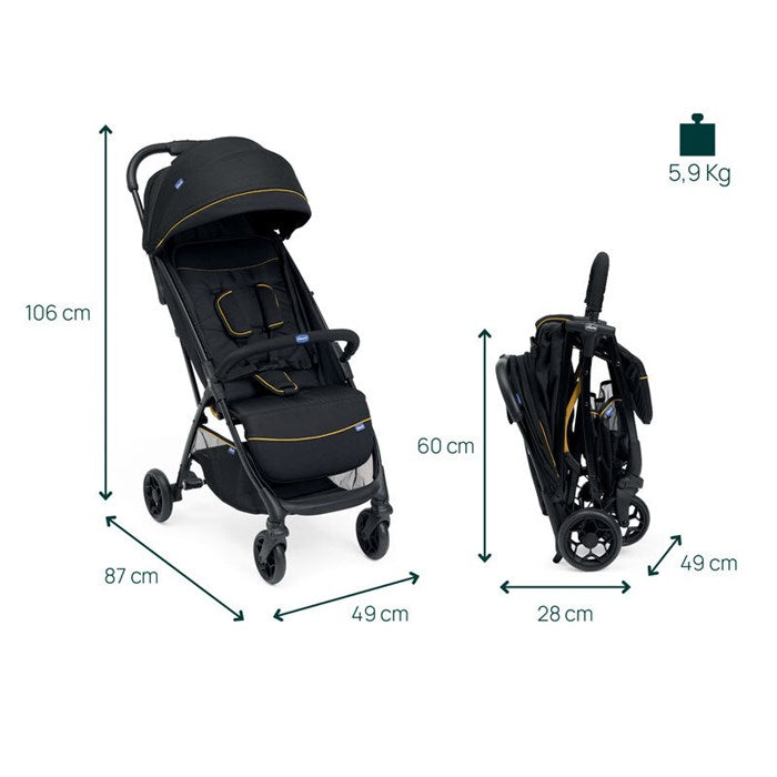 GLEE STROLLER -UNEVEN CLACK-