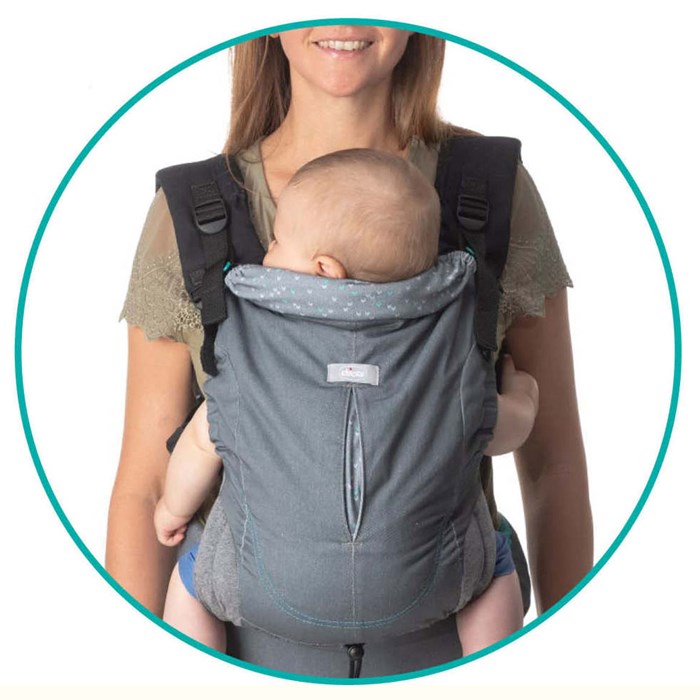 MYAMAKI FIT BABY CARRIER -COOL GREY- [79227]