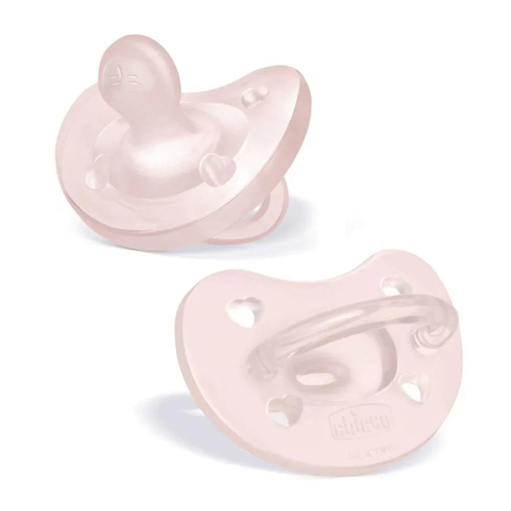 Chicco D- SOOTHER PH. SOFT 0-6 1pce B -PINK- [02711.11]