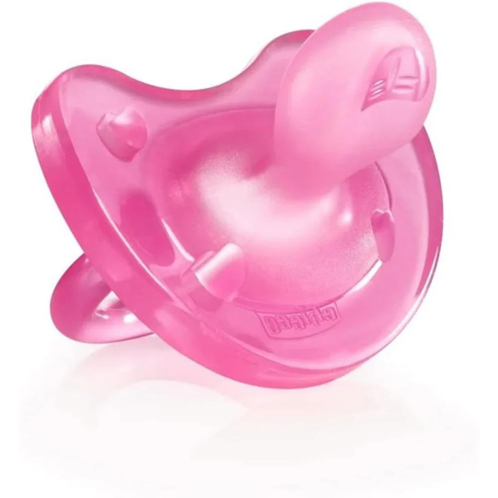 Chicco D- SOOTHER PH. SOFT 6-16 1pce B -PINK- [02712.11]