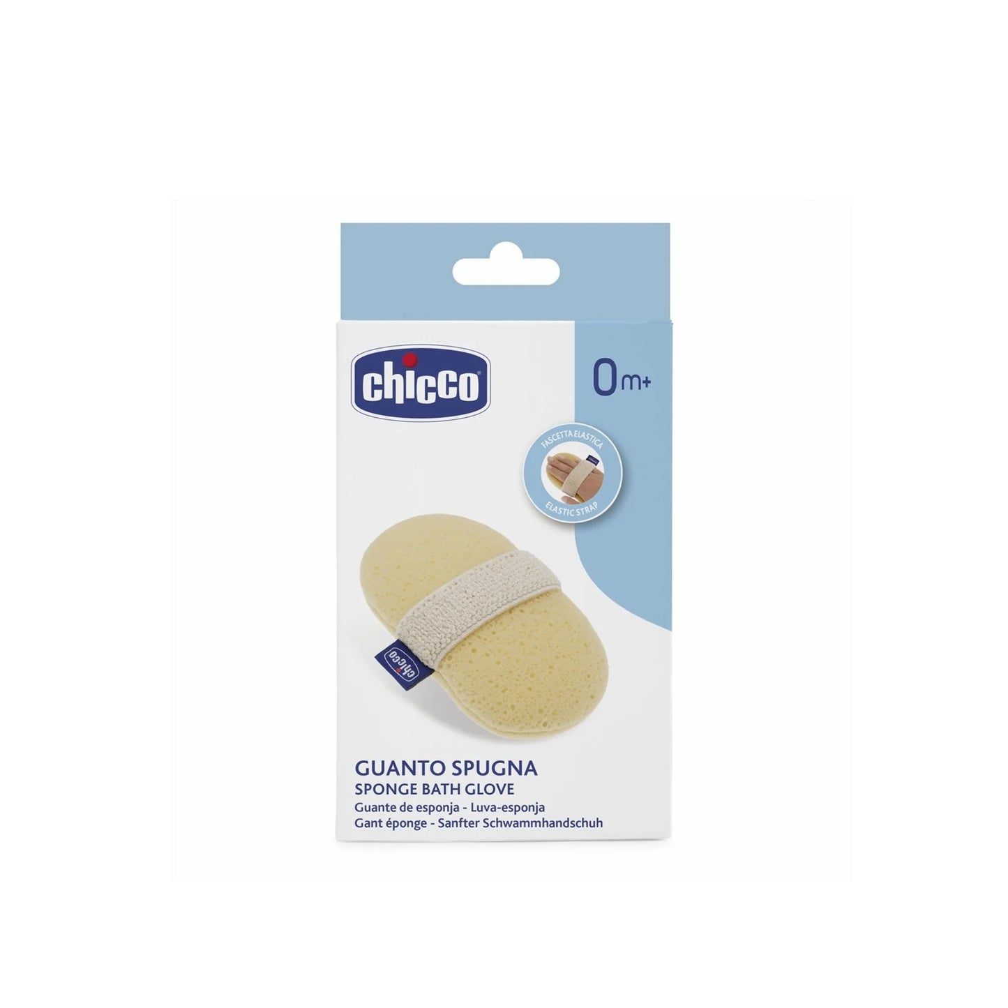 Chicco - Glove Bath Sponge - 05922 - Bath Time