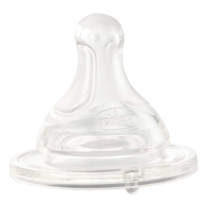 Chicco D- TEATS PERFECT 5 0m+ SIL SLOW 2pces [20811]