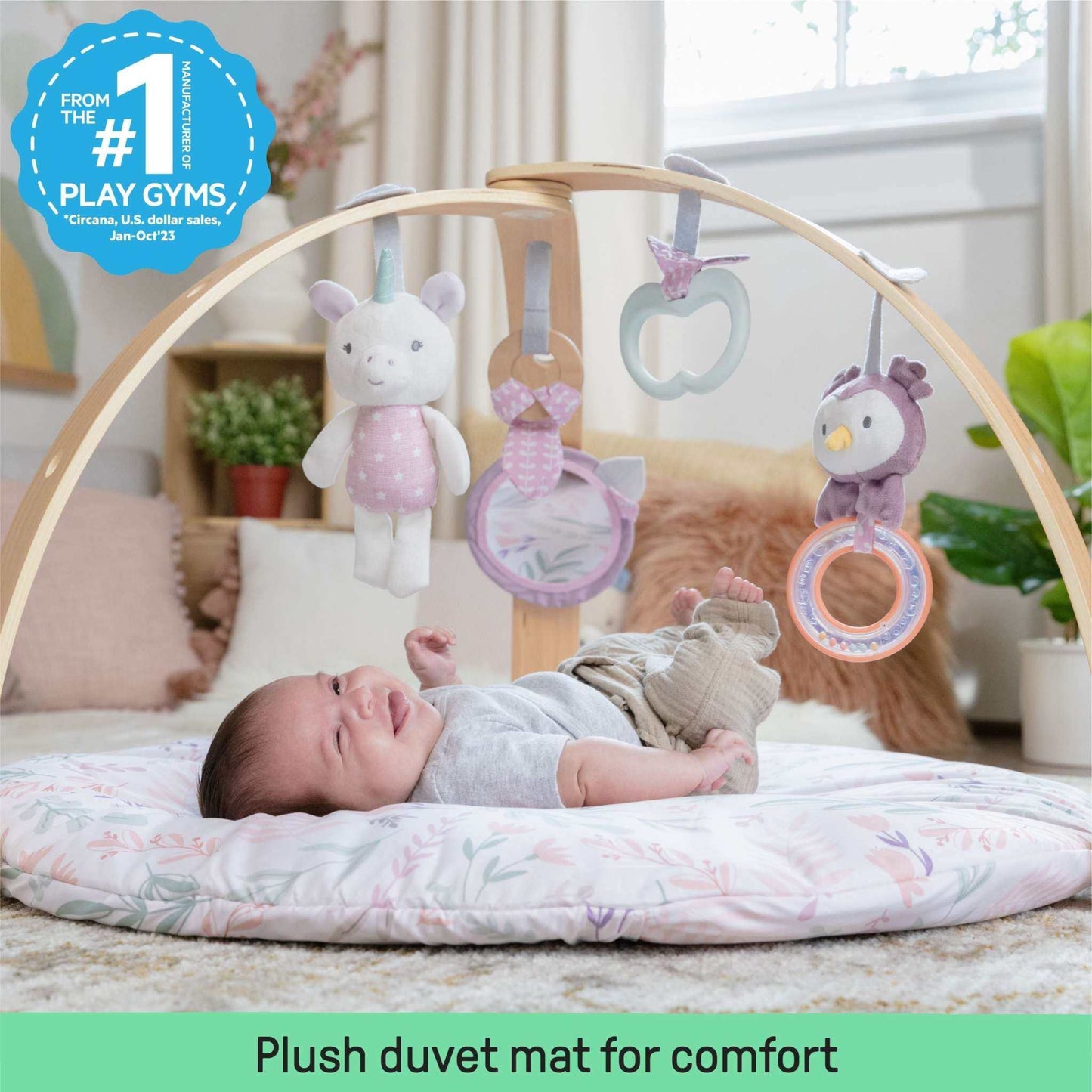 Kids2 - Ingenuity Cozy Spot - Activity Gym - Calla