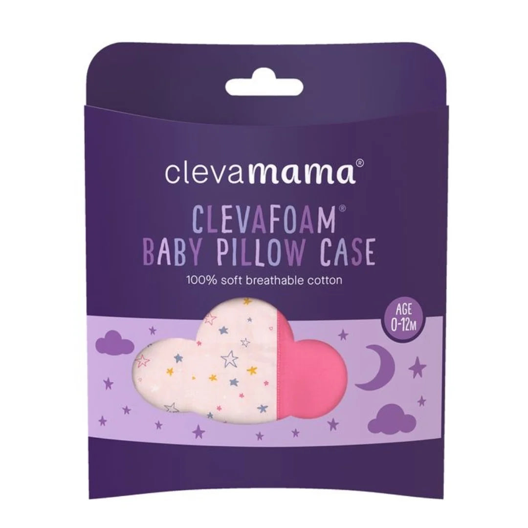 Clevamama - ClevaFoam Baby Pillow Case - pink