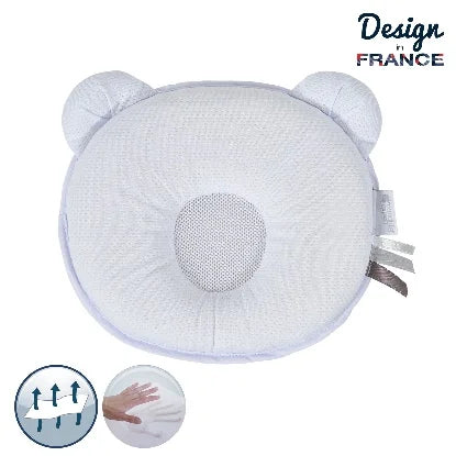Candide Air+ P'tit Panda Pillow White