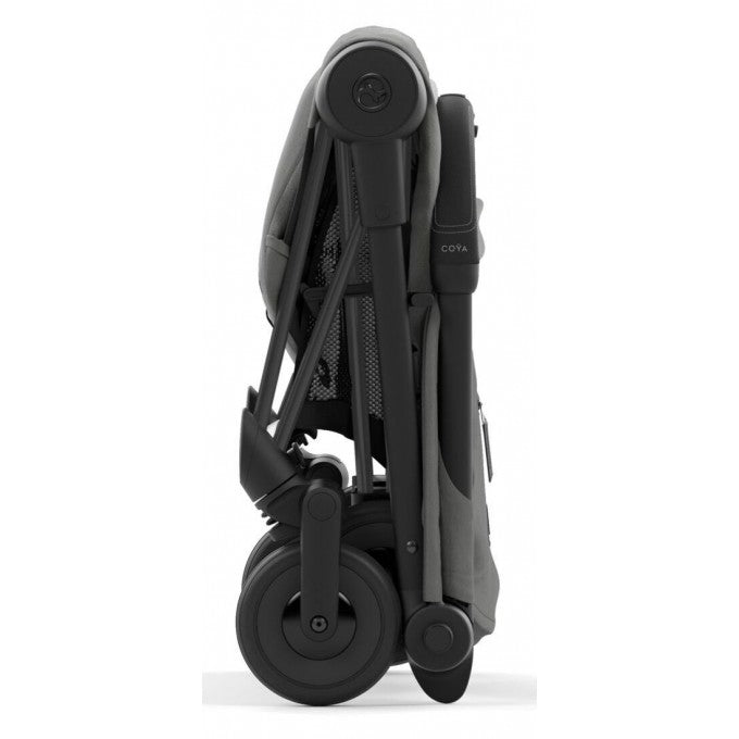 Cybex Coya Stroller Matt Black Mirage Grey + Cloud-T car seat (Base T, Adapters & bumper bar are optional)