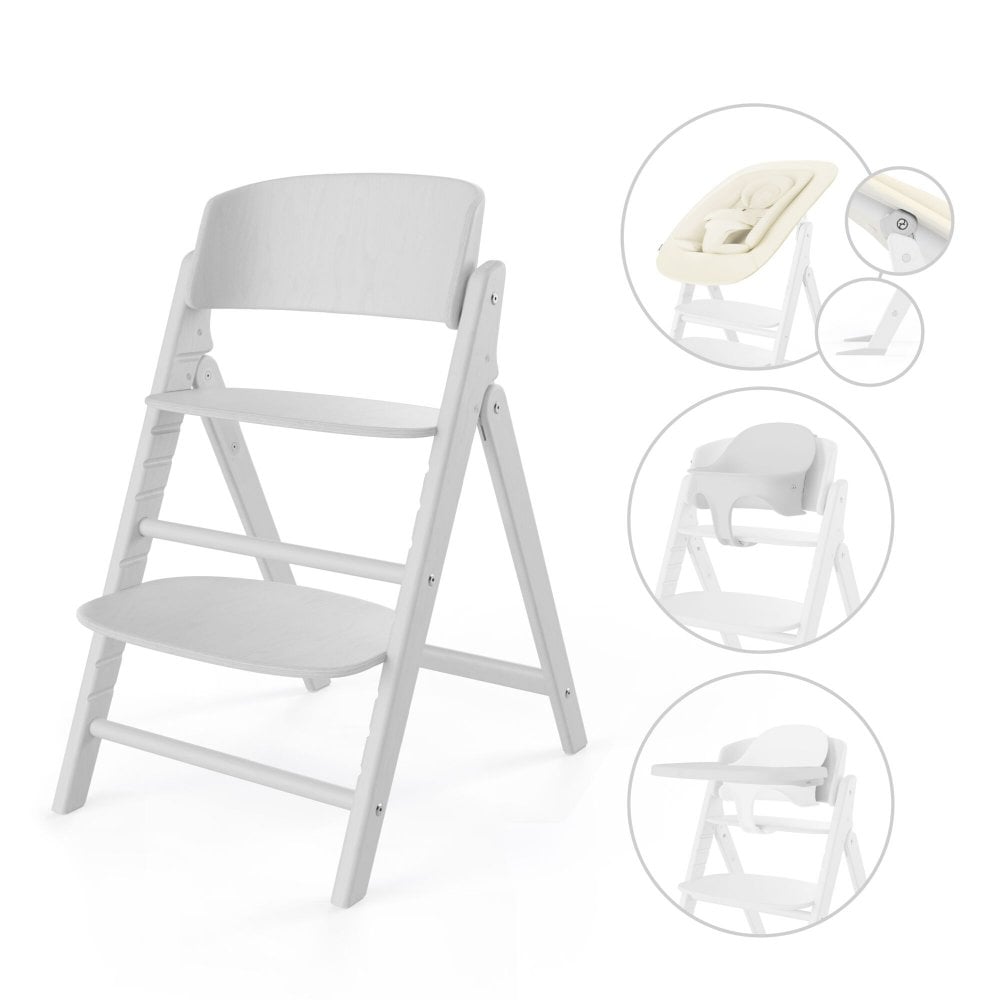 Cybex LEMO Chair 4-in-1 Set All White
