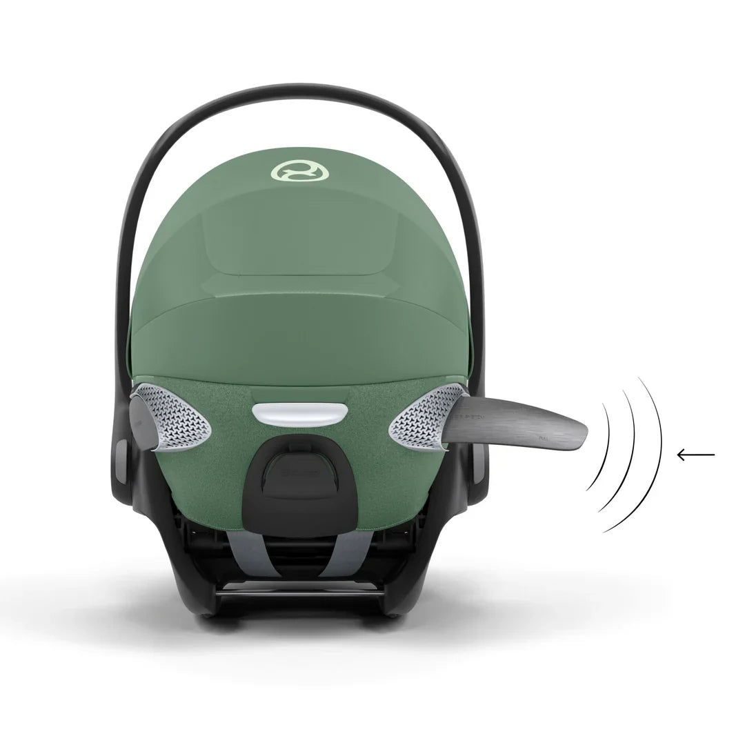 Cybex Priam Leaf Green + Cloud-T car seat (Bassinet, Base T & Adapters are optional)