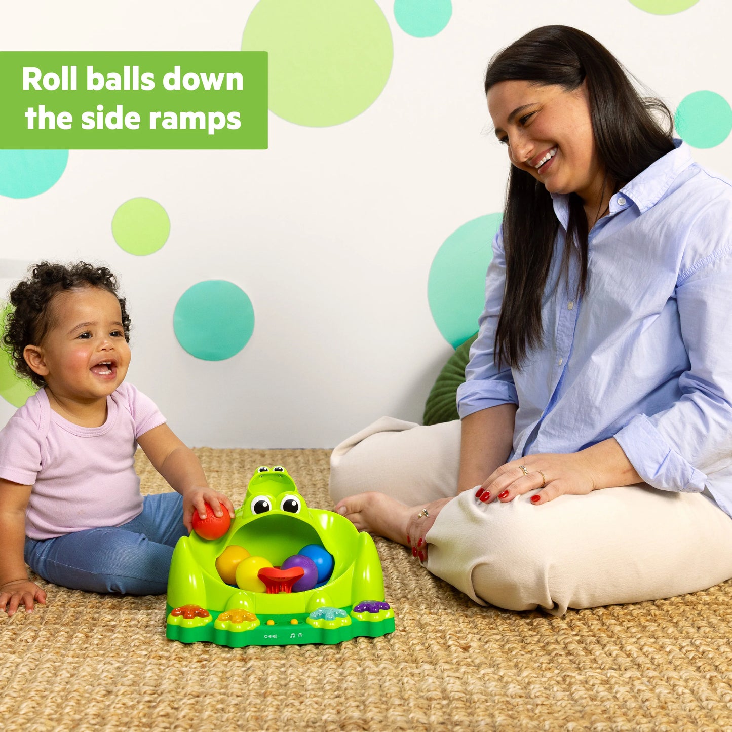 Kids2 - Bs Hab Poppin Frog Ball - Play