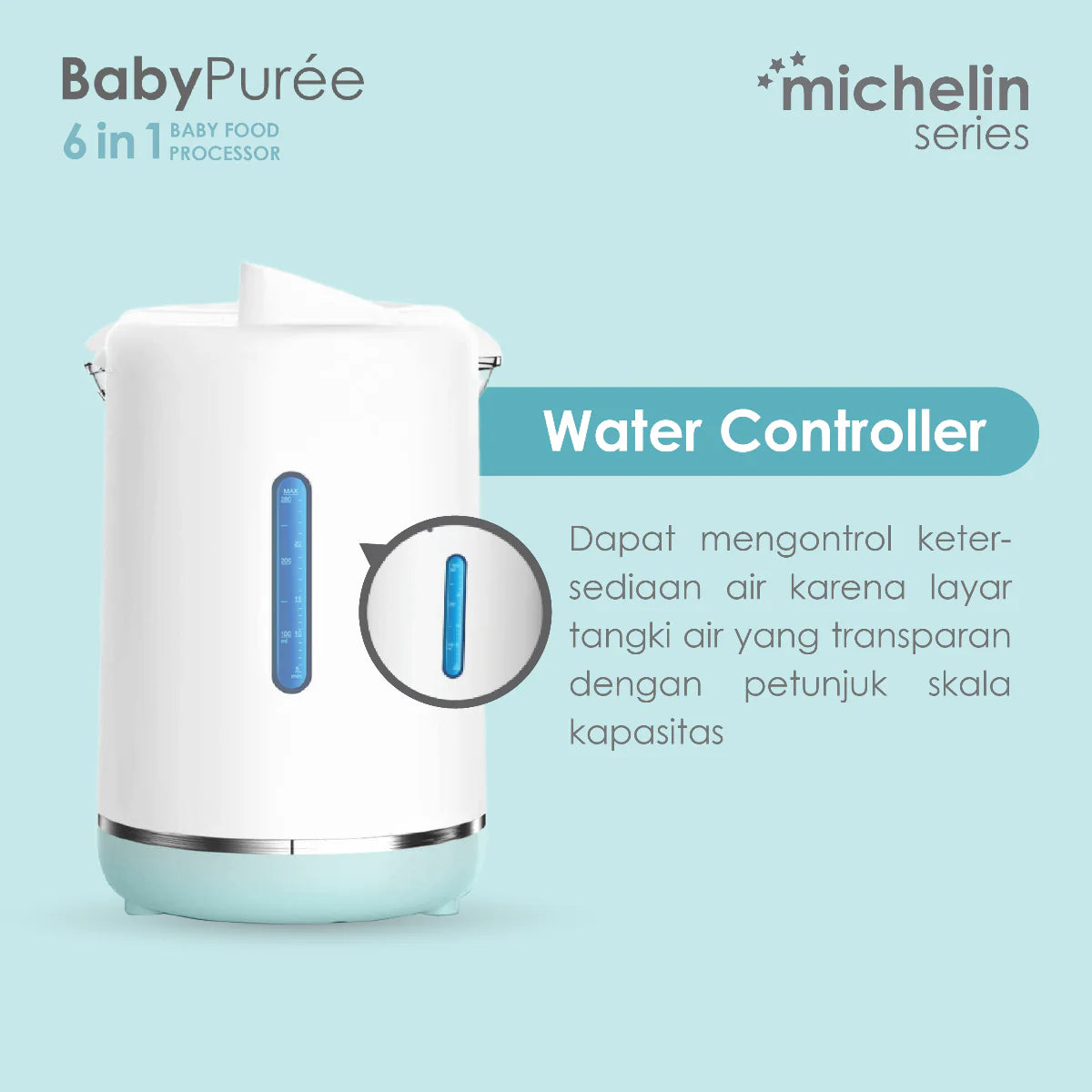 Oonew - Baby Food Processor Touchscreen 6in1 Blender