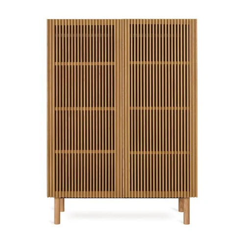 Hai No Ki Wardrobe - Natural Ash, 8 Compartments