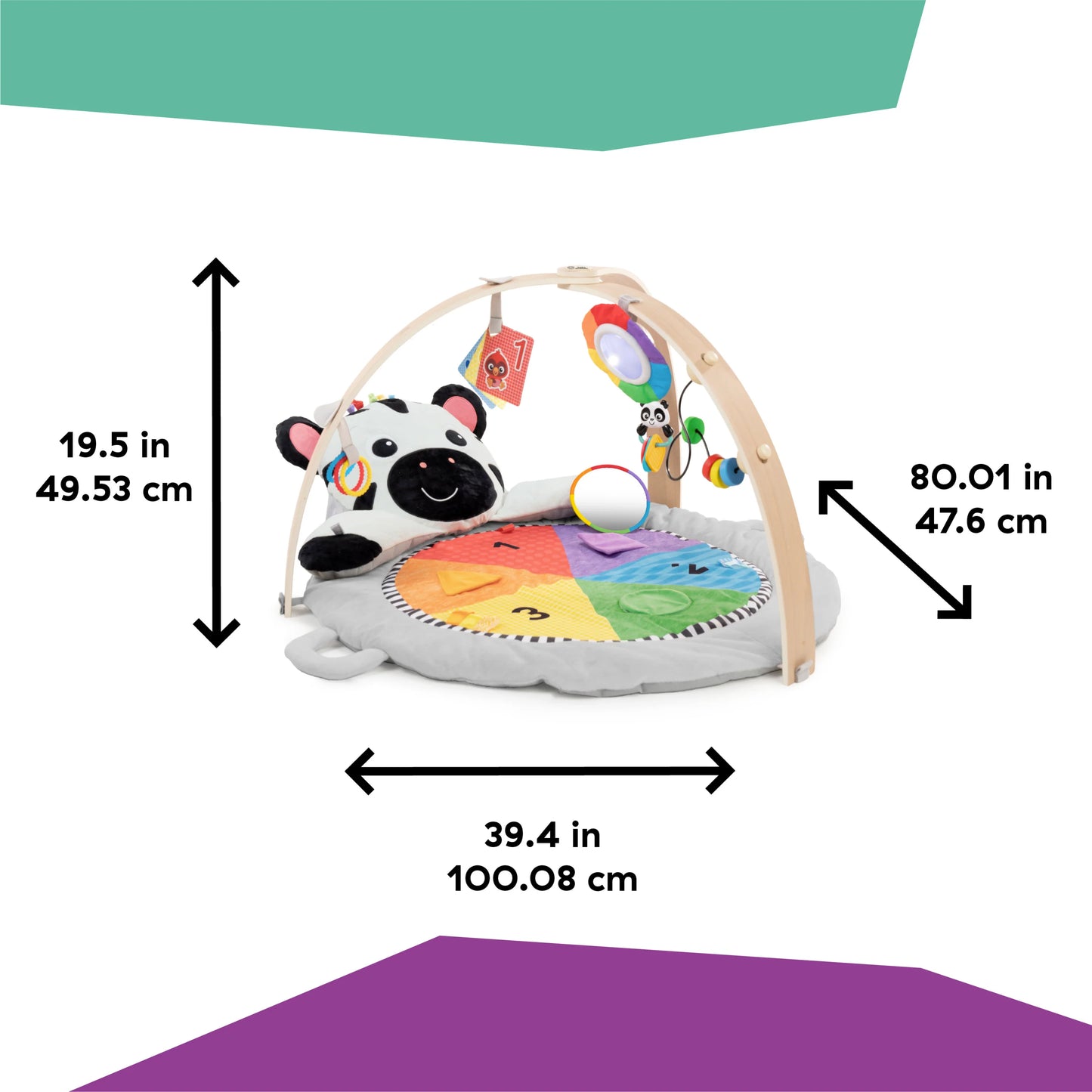 Kids2 - Be Zen's Activity Milestones - Plush Gym
