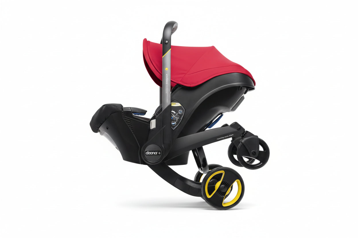 Doona+ - Flame Red + (Free Miila Stroller)