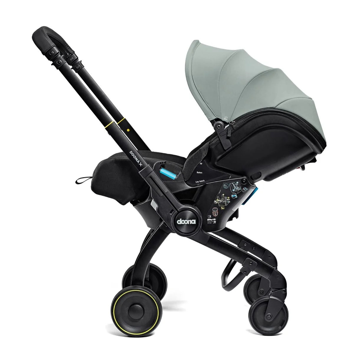 Doona X Infant - Car Seat Stroller Dusty Sage  + (Free Miila Stroller)